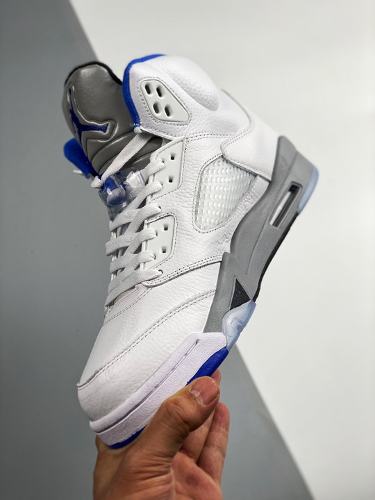jordan 5 stealth 2.0 white hyper royal